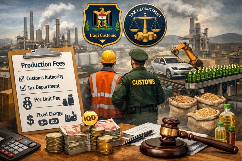 رسوم الإنتاج